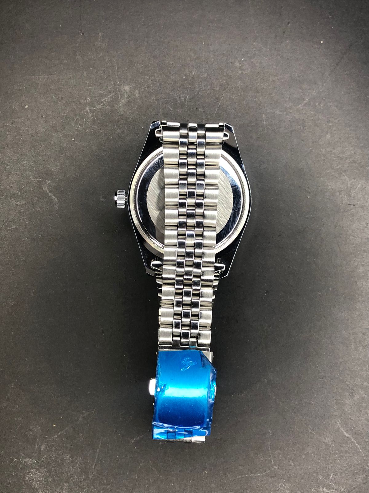 Luxury Ice Blue Dial Watch