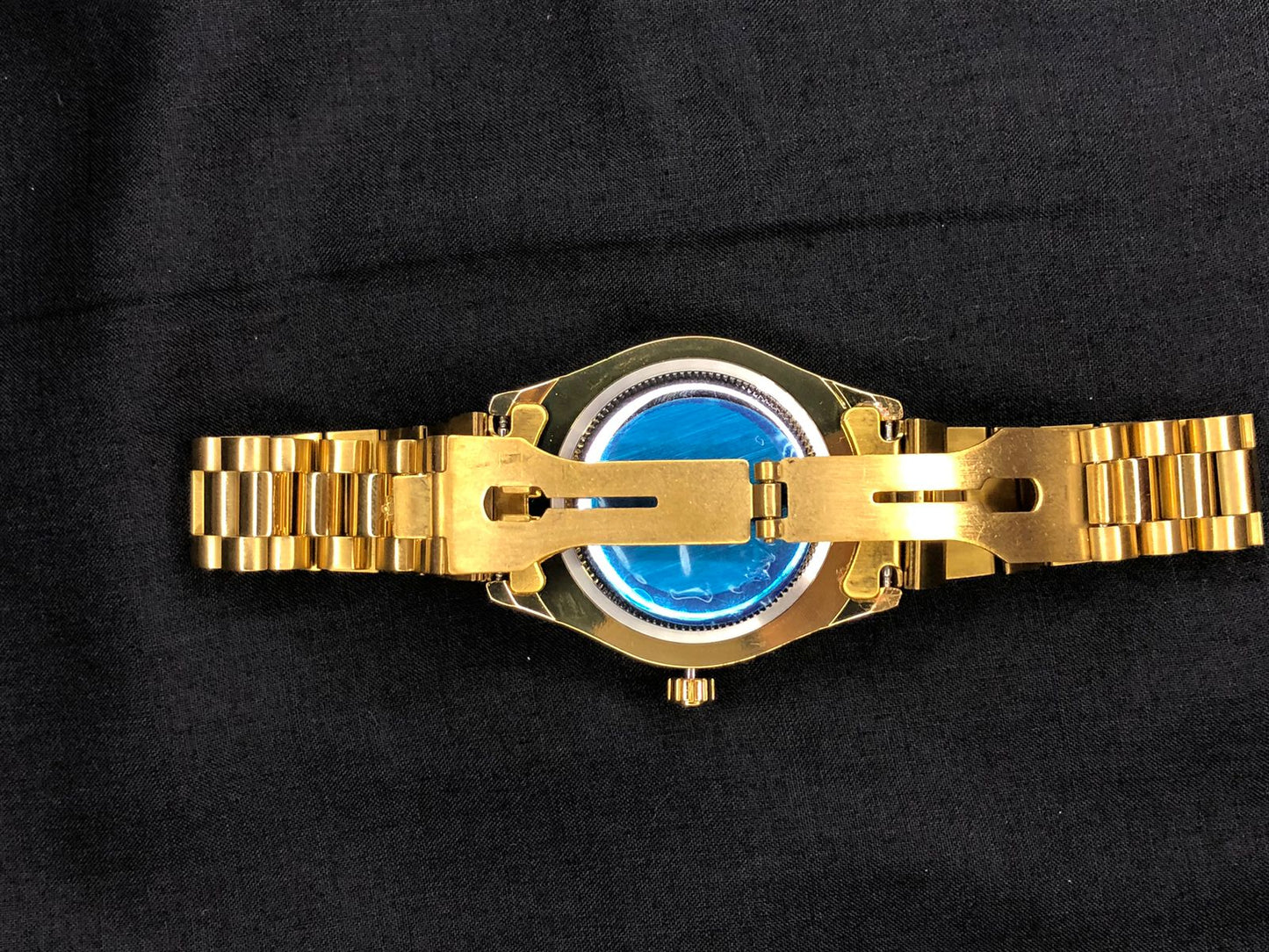 Gold Sleek Dial Watch