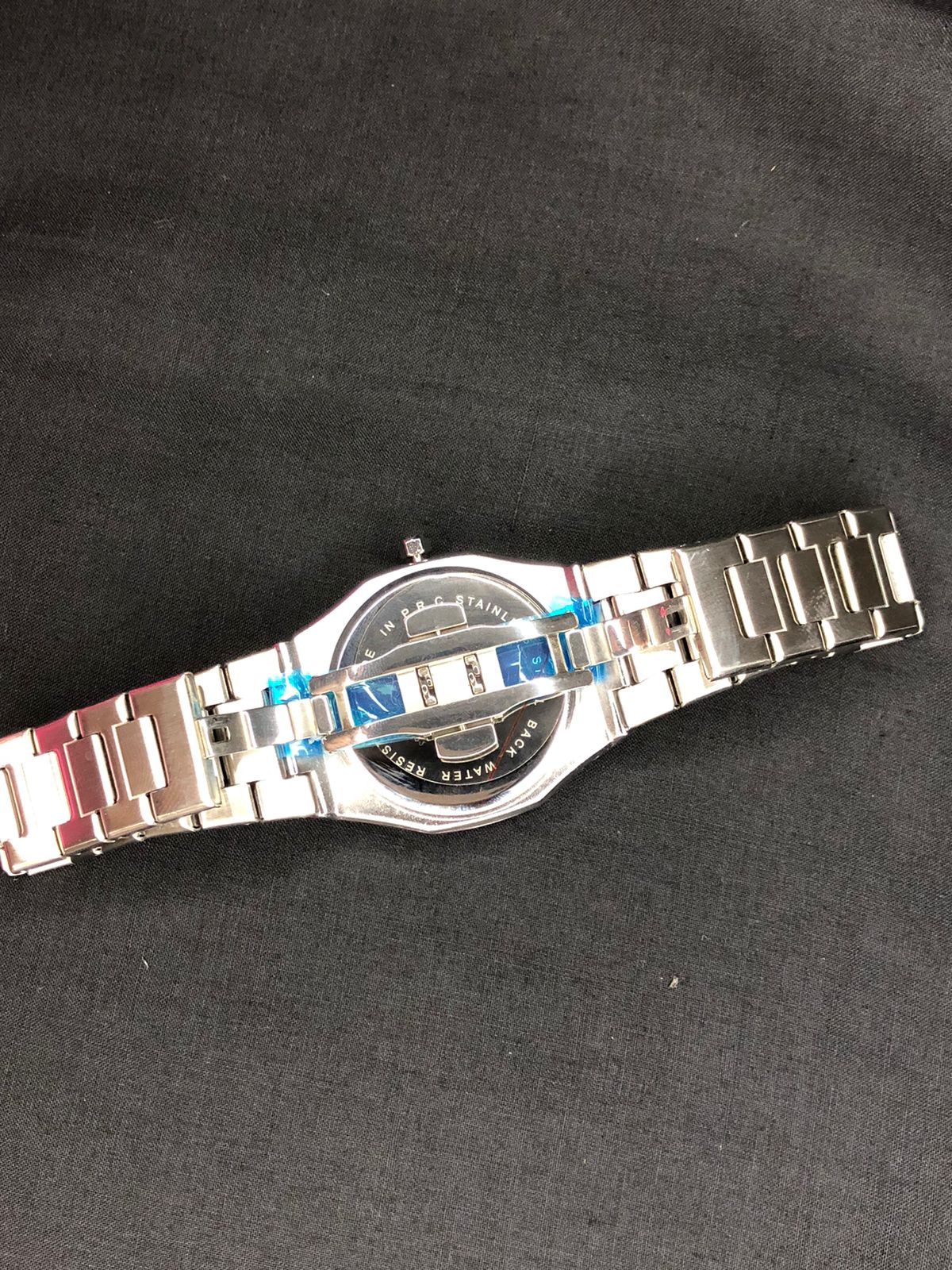 Elegant Aqua Dial Watch