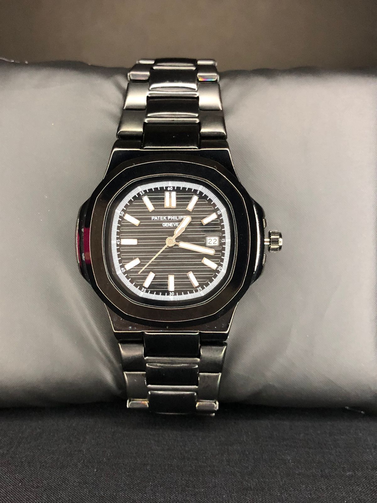 Black Casual Dress Watch