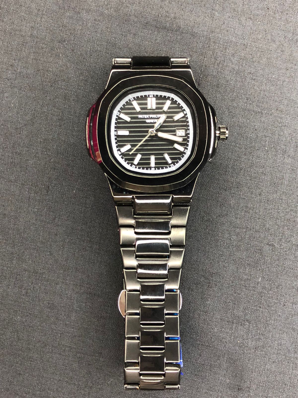 Black Casual Dress Watch