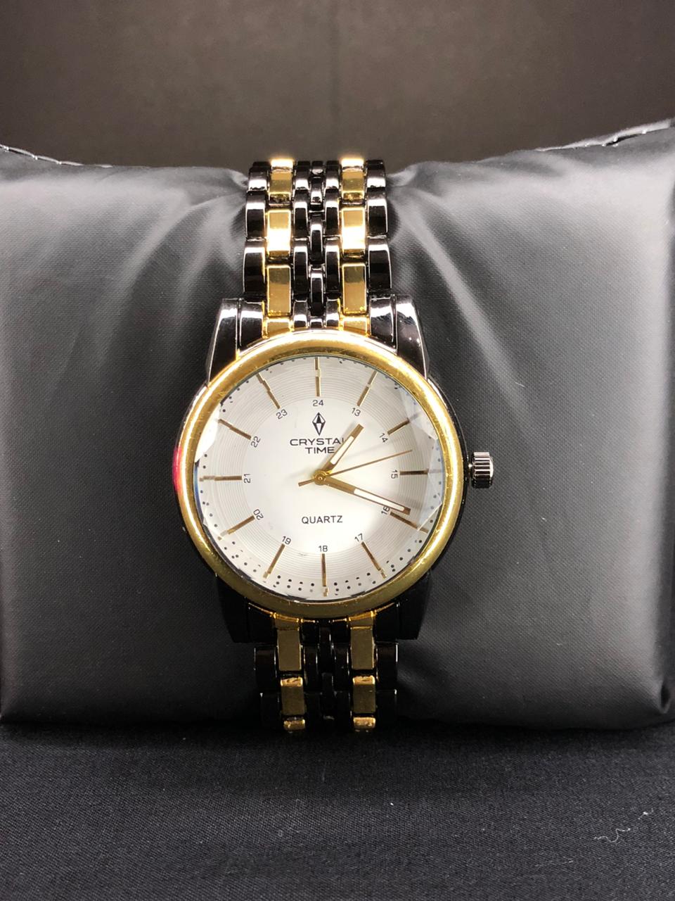 Black & Gold Quartz Watch