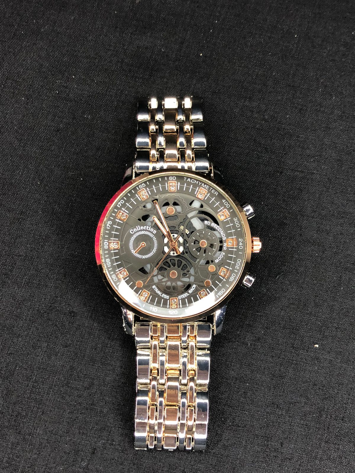 Emerald Green Stainless Steel Watch