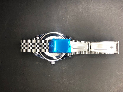 Luxury Ice Blue Dial Watch