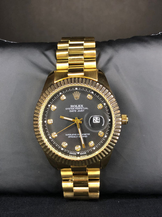 Gold Luxury Datejust Watch