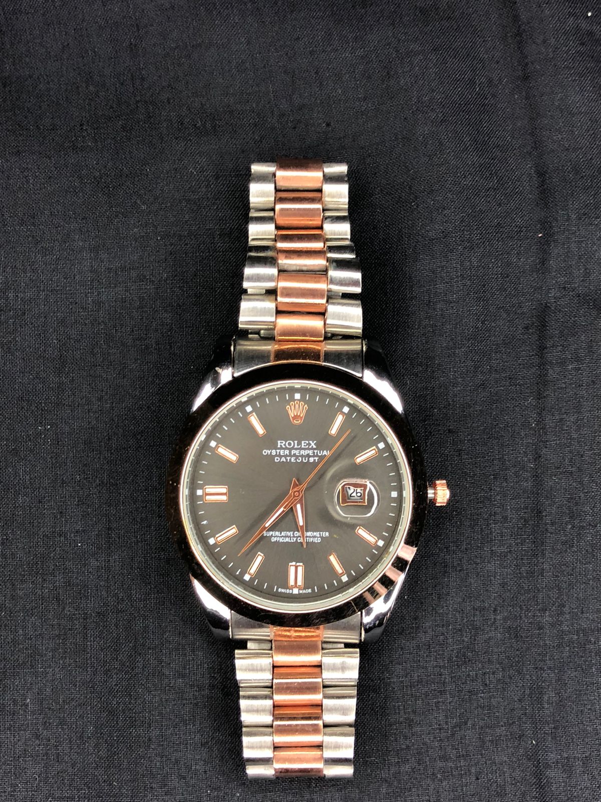 Luxury Brown Roman Rolex
