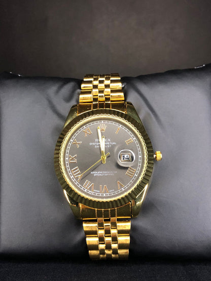 Luxury Gold Roman Rolex Watch