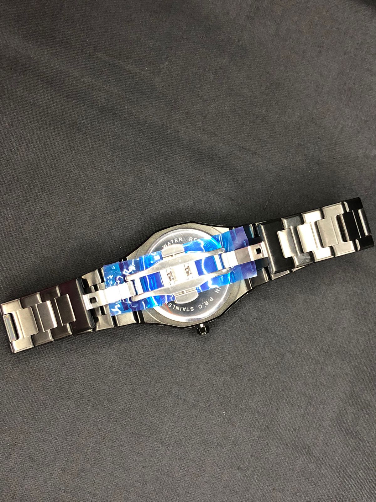 Black Skeleton Luxury Watch