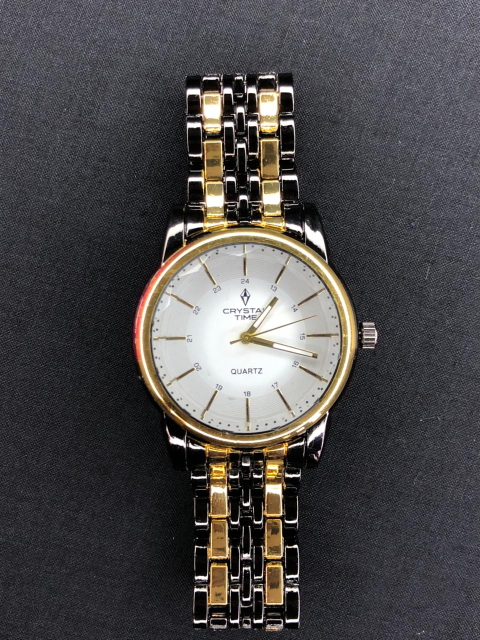 Black & Gold Quartz Watch