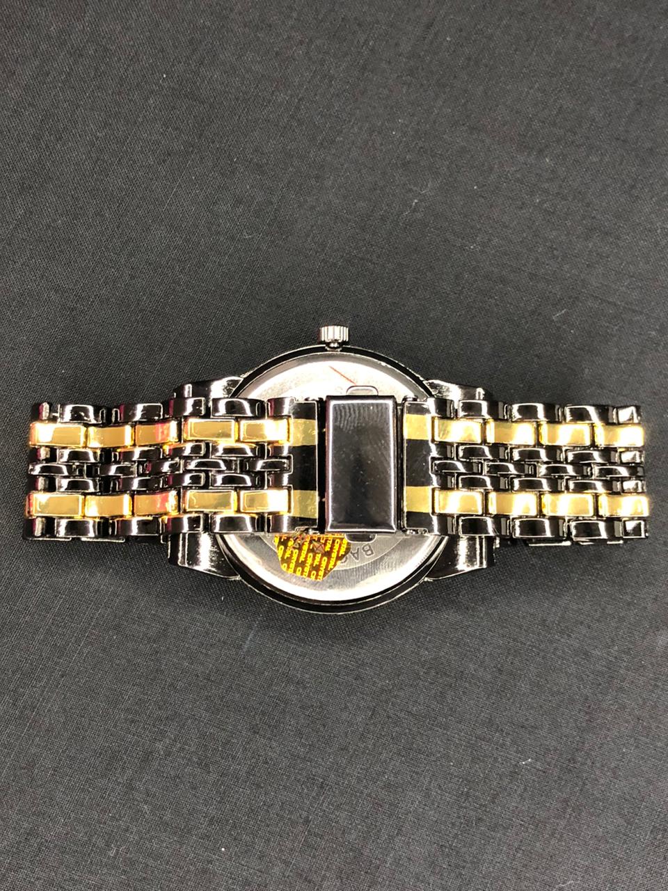 Black & Gold Quartz Watch