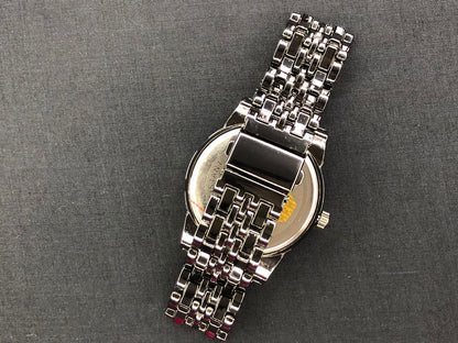 Rose Gold Accent Black Watch