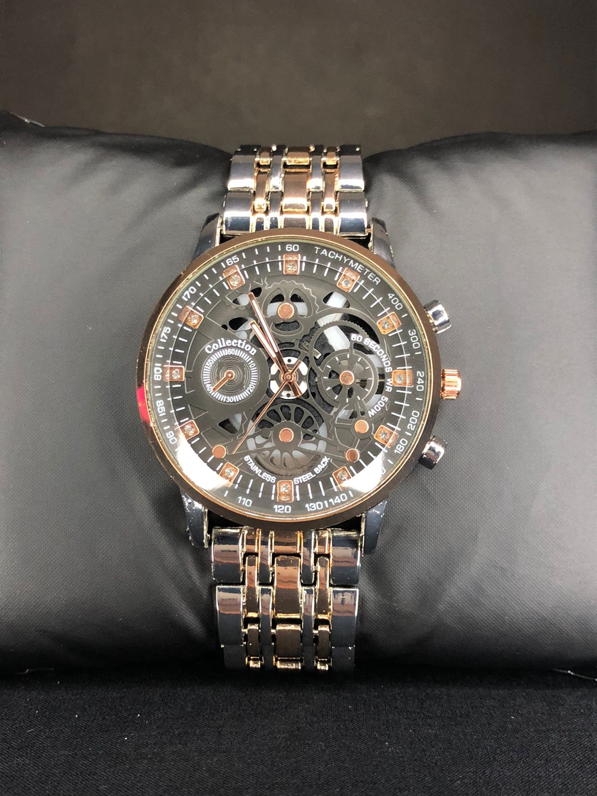 Emerald Green Stainless Steel Watch