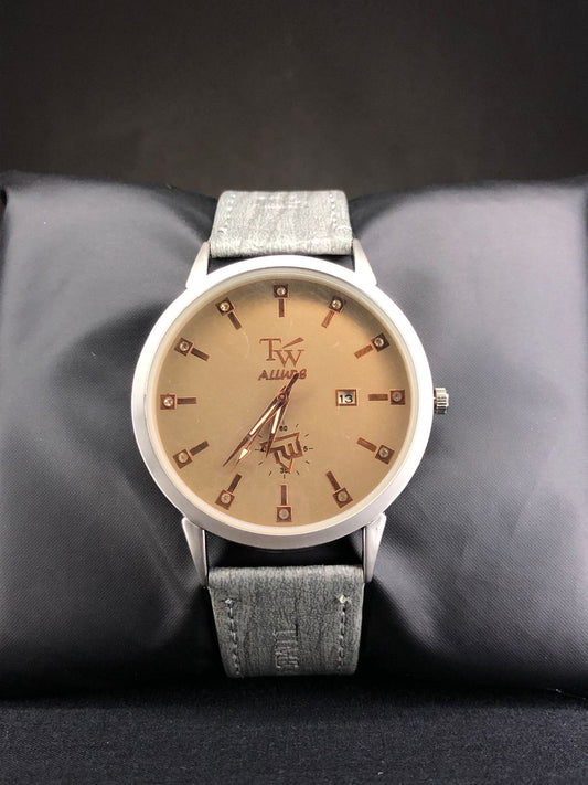Polished Gold Luxury Watch